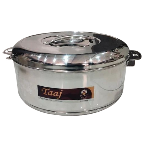 Taaj Stainless Steel Hot Pot - Color: Silver