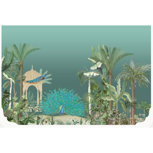 Tropical Wallpaper - Material: Pvc