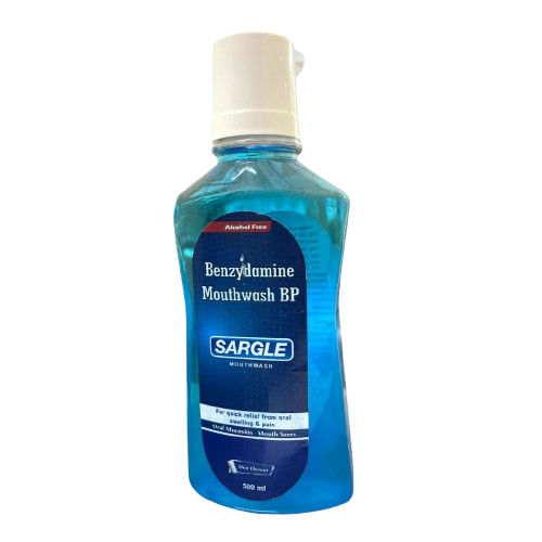 500Ml Sargle Benzydamine Mouthwash Bp - Drug Type: General Medicines