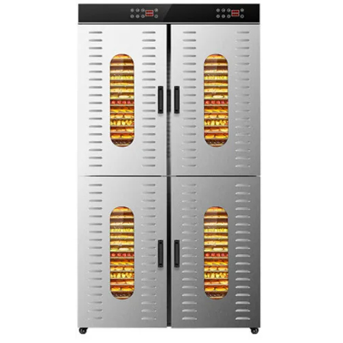 Steel Food Drying Machine - Stainless Steel, 220V | Automatic, PLC Control System, High Efficiency, Multipurpose Dryer