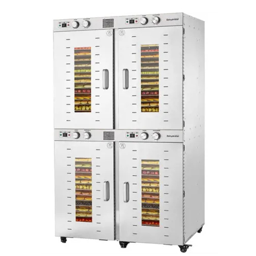 88 Trays Food Dehydrator - Stainless Steel, 220 Volt, High-Efficiency | PLC Control, Automatic Shut-Off, Multipurpose Drying