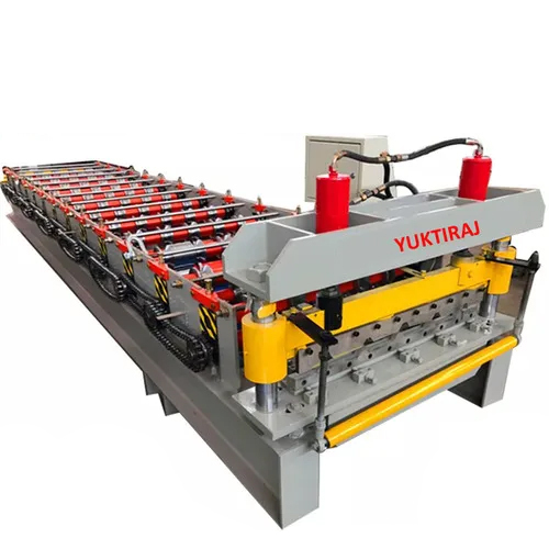 Automatic Color Coated Roofing Sheet Making Forming Machine - Material: Mild Steel