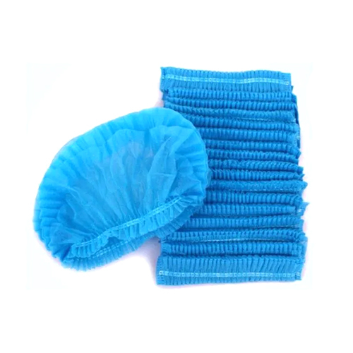 Surgical Shoe Cover - Non-Woven Material, Disposable, Blue Color, Rectangular Shape with Secure Cuff