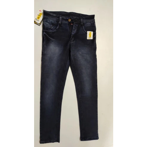 Mens Denim Slim Fit Black Jeans