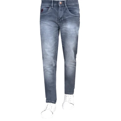 Men Deep Grey Jeans