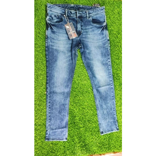 Men Blue Denim Jeans - Feature: High Quality