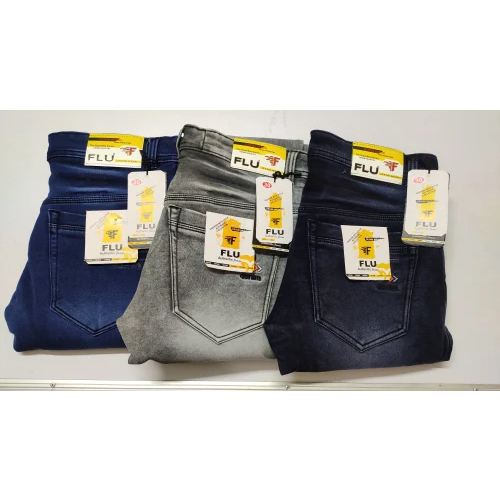 Mens Denim Slim Fit Grey Jeans