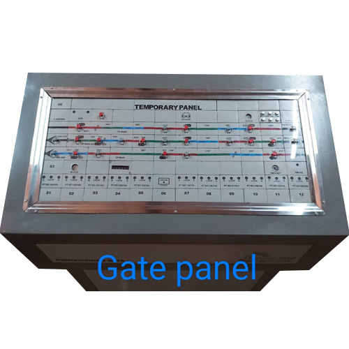 Temporary Gate Panel