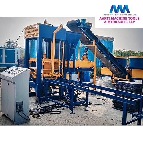 Industrial Block Making Machine - Color: Blue