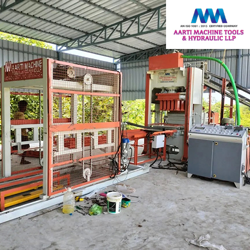 Automatic Fly Ash Brick Making Machine With Stacker System