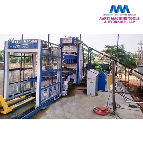 10 Bricks Fly Ash Brick Making Machine With Stacker System