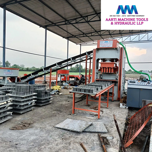 10 Pcs Automatic Fly Ash Brick Making Machine