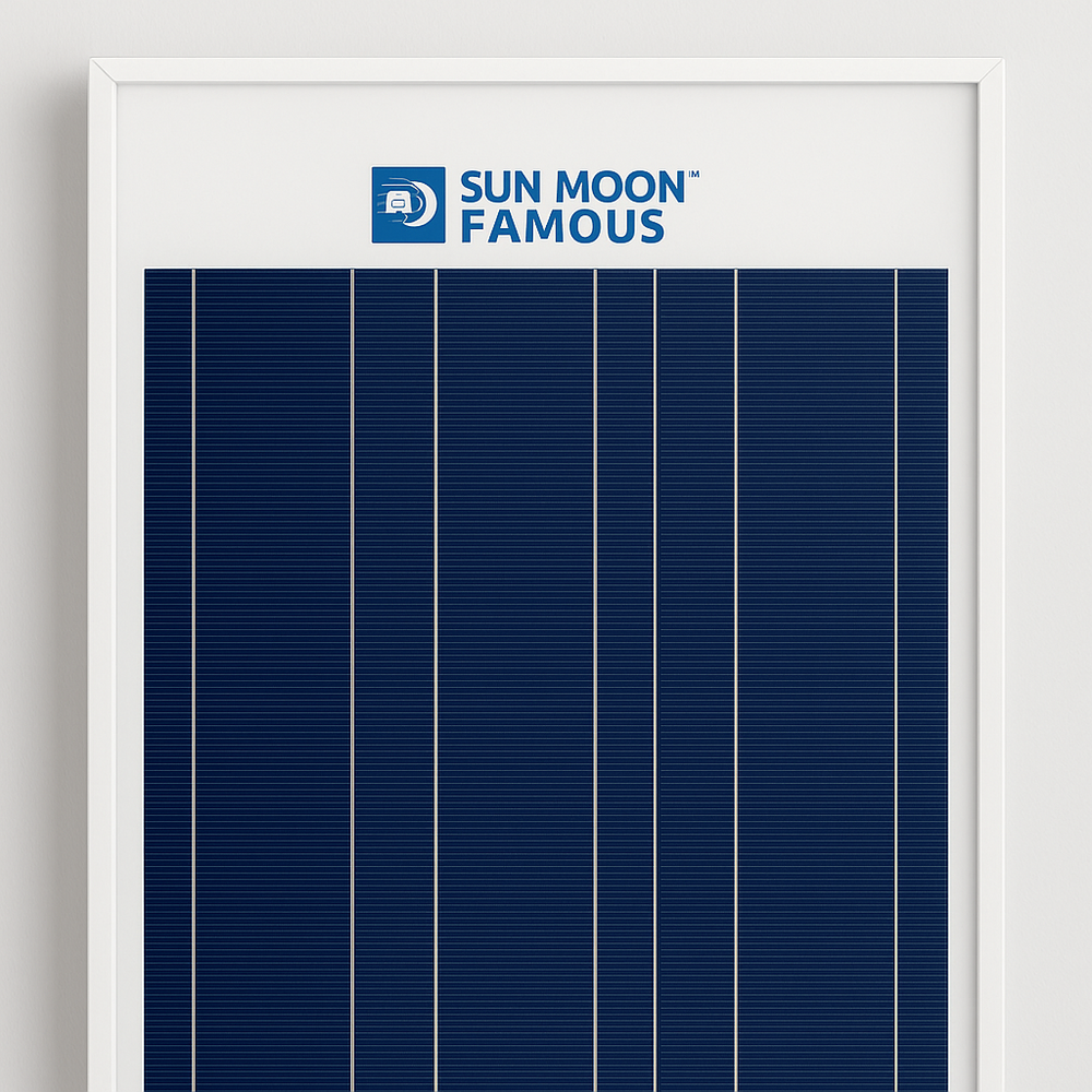 Commercail Solar Panel - Color: Blue