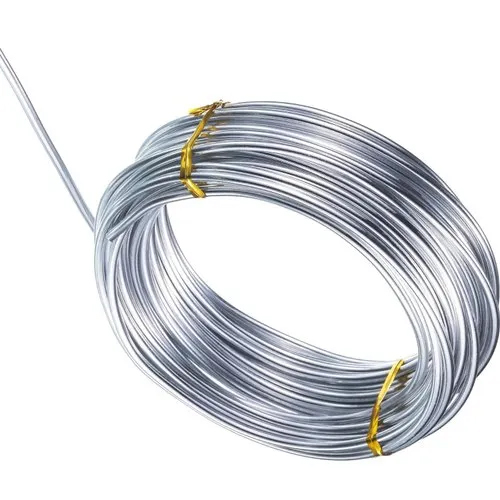 4 Mm Aluminum Wire - Color: Silver