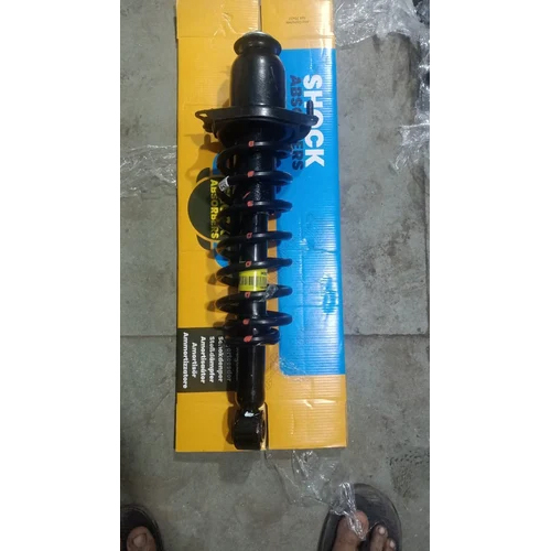 Corolla Rear Shocker - Mild Steel Springs , Standard Size, Black Color, Left/Right Position for Industrial Applications
