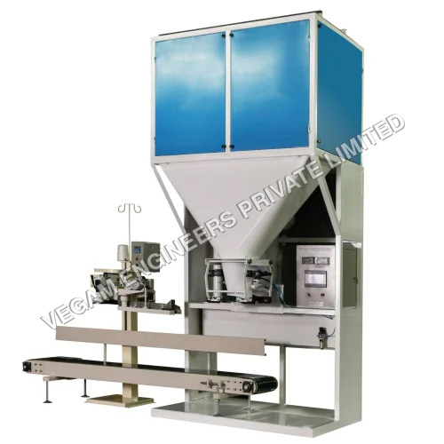 Fertilizer Packing Machine - Color: White