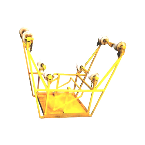 Pi-Hst Hexa Spacer Trolley - Color: Yellow