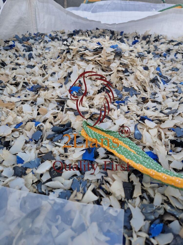 Hdpe Regrind - 80 Tons, Mixed Colors, Washed For Recycling Use