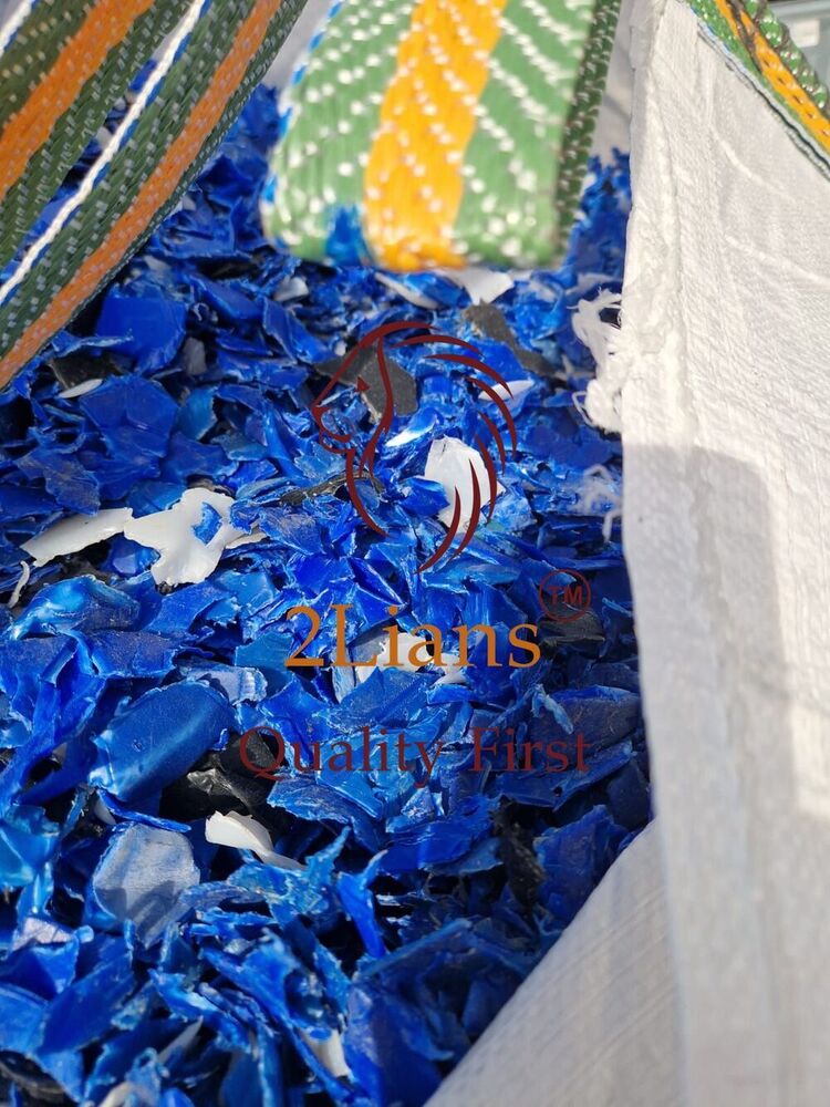 Hdpe Regrind - 80 Tons, Mixed Colors, Washed For Recycling Use