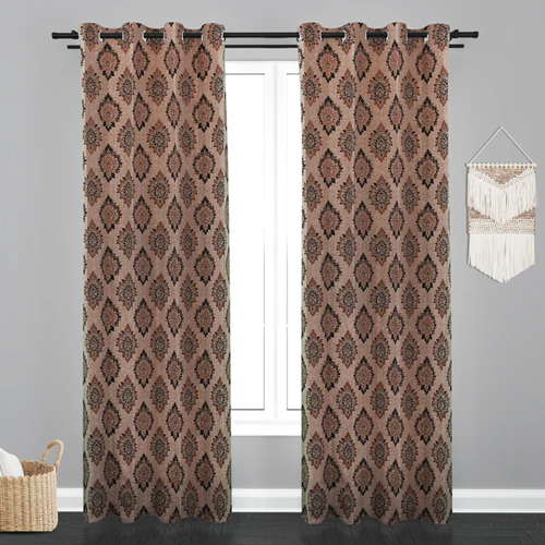 Vieena Damask Design Jaquard Fabric Curtain