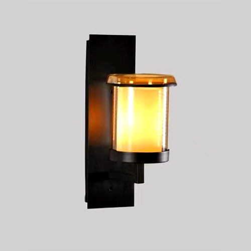 LH-8025-1W Iron Black Wall Lamp