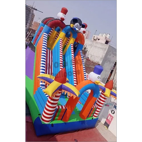 Inflatable Slide Bouncy - Age Group: 0-3 Yrs