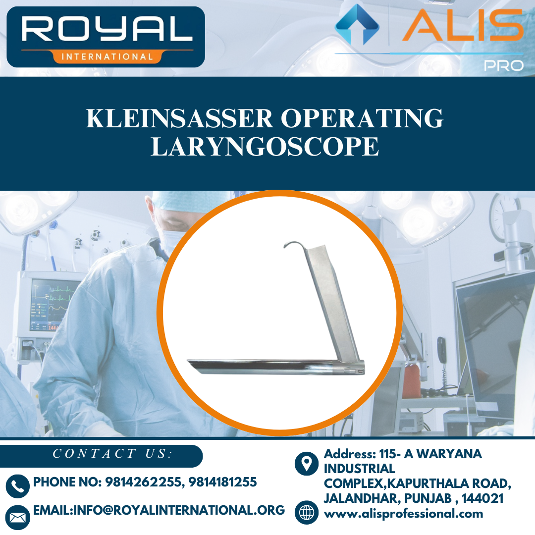 Kleinsasser Operating Laryngoscope