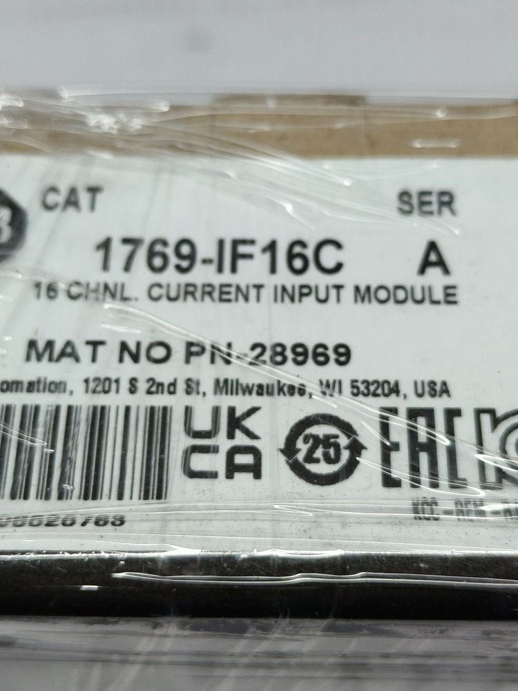 ALLEN BRADLY 1769-IF16C ANALOG I/O MODULE