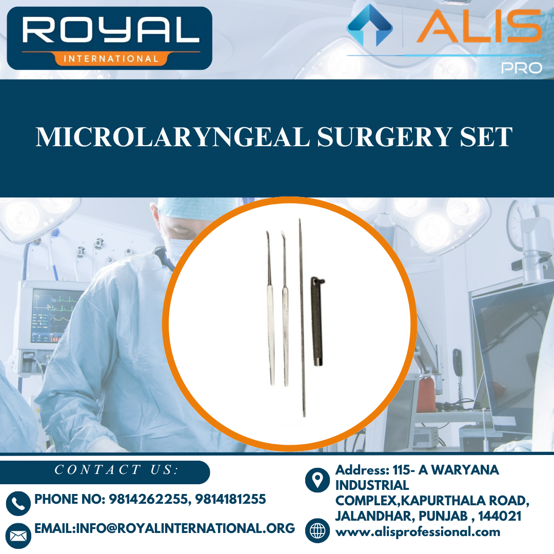 Microlaryngeal Surgery Set