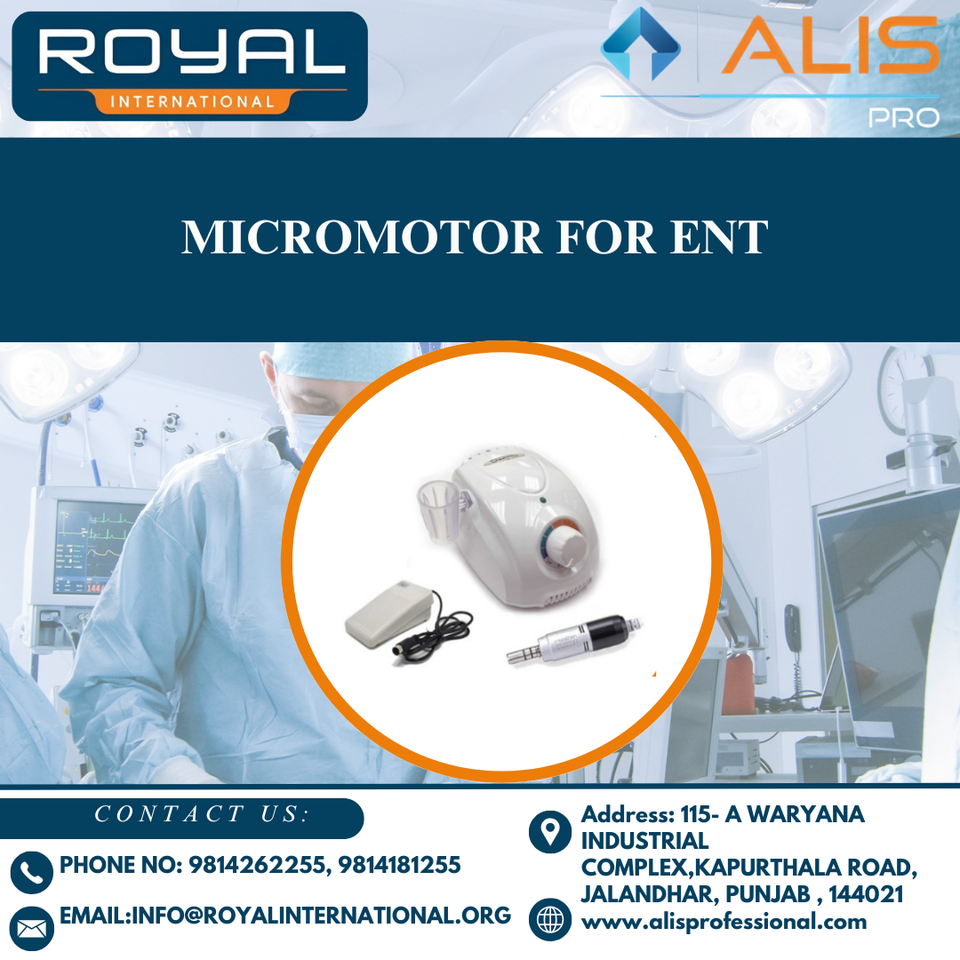 Micromotor For Ent