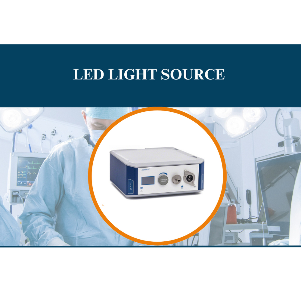 LED Light Source - Durable Plastic, Semi-Automatic, 220 Volt | Easy to Operate, Latest Technology, Strong & Efficient for Hospital Use