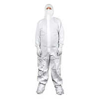 Disposable Cleanroom Dress - Color: White