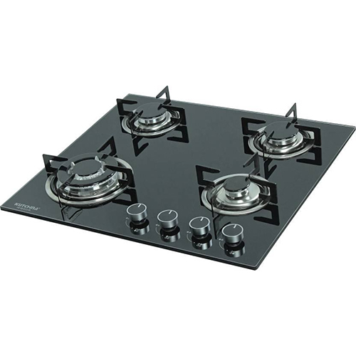 Automatic Gas Stove - Color: Black