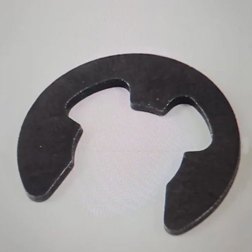 100 Mm E Clips - Spring Steel, 100 mm Size, Sleek Black Color | Ideal for Locking Mechanisms Including Door Locks and Window Latches