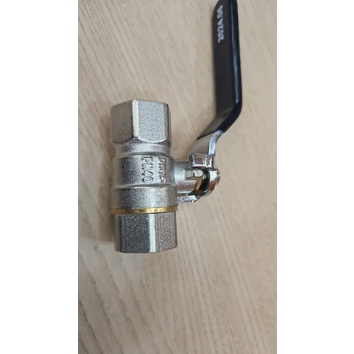 1-2 Inch Brass Ball Valve - Finish: Polished