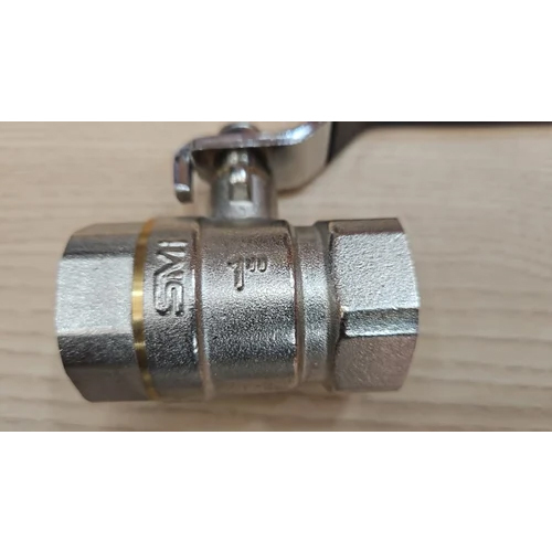 1 Inch Brass Ball Valve - Finish: Polished