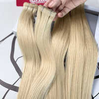 613 Color Straight Invisible Tape In Hair Extension - Color: As Per Requirement