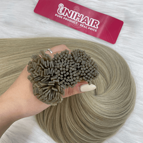 I Tip Hair Extensions with 18A Color Straight Hair