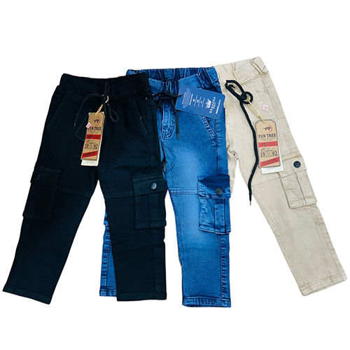 Kids 6 Pockt Regular Fit Jeans - Color: Different Available