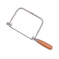 Cs 31 135 Mm Deep Round Body With Fine Adjustment Coping Saw Frame - Color: Silver