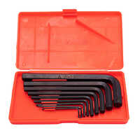 Handheld Allen Key Set - Color: Black