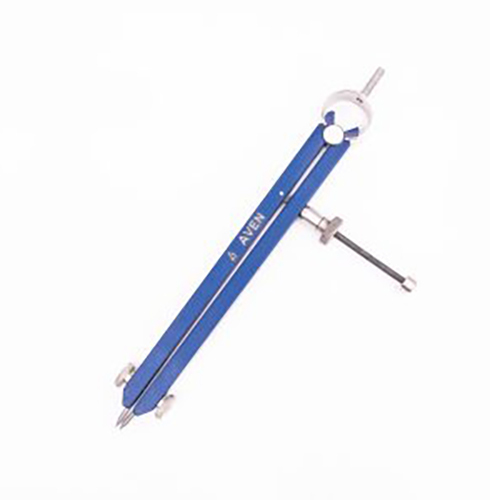 Blue With Replaceable Carbide Pin Square Leg Spring Caliper