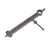 Natural Finish Square Leg Spring Caliper - Durable Mild Steel, Various Sizes 75-305mm, Replaceable Carbide Pin, Manual Operation
