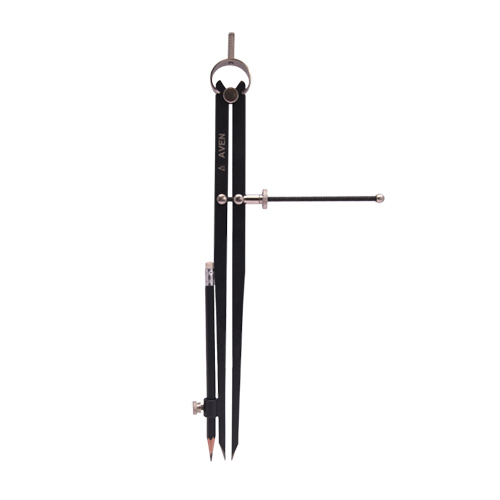 Black Powder Coated Spring Divider With Pencil Holder - Material: Stainless Steel