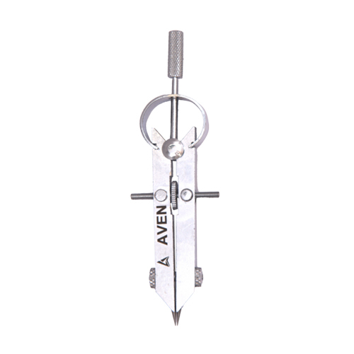 Chrome Plated With Replaceable Carbide Pin Watch Maker Calipers Divider - Color: Silver