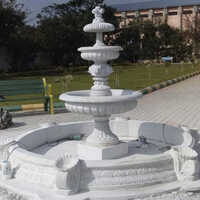 White Marble Fountain