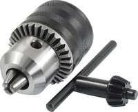 Drill Chuck - Steel, Silver | High Clamping Force, Versatile Electrode Compatibility, Easy Electrode Replacement, Cooling & Flushing Integration