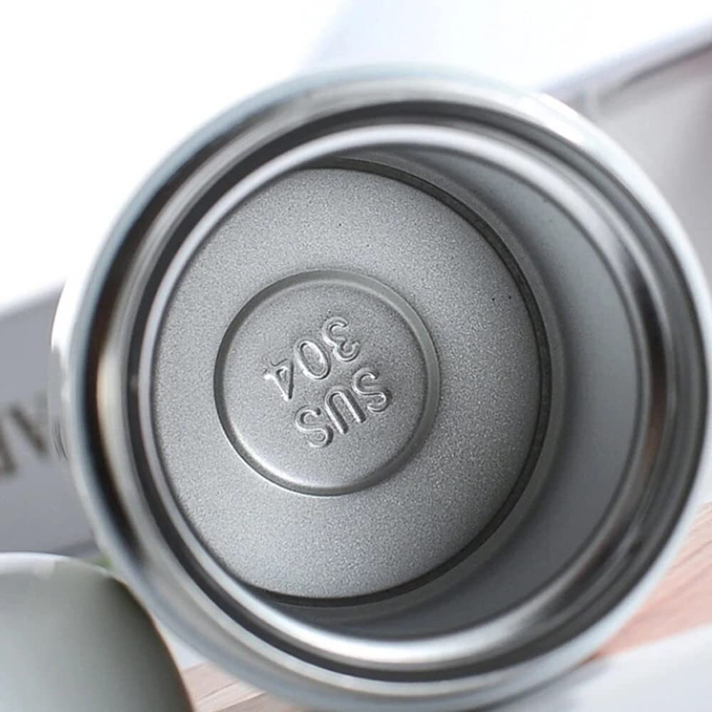 CherryBox Mini Flask, Starry Sky Flask, Double Wall Vacuum Insulated Water/Tea/Coffee Bottle, Stainless Steel - 200ml