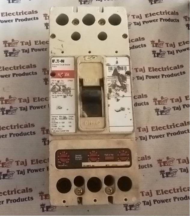 CUTLER HAMMER HJD 65K HJD3250F 250A 3POLE CIRCUIT BREAKER