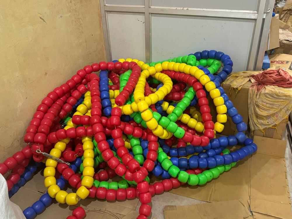 स्विमिंग पूल गेंद प्रकार रेसिंग लेन